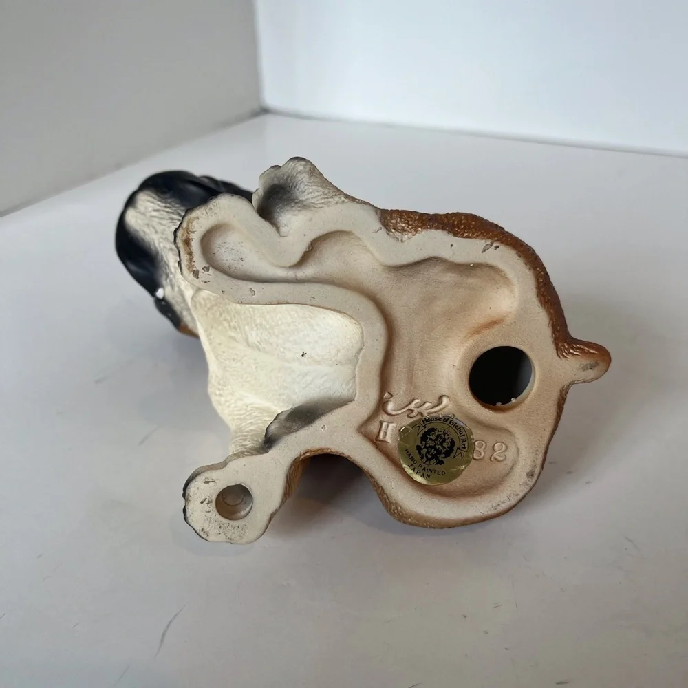 English Bulldog Puppy Hand-painted Figurine by House of Global Art
